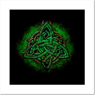 Celtic Irish Knot Design - St Patrick Posters and Art